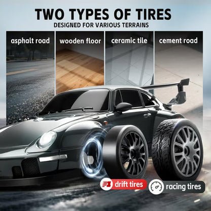 1:24 Scale 4WD RC Drift Car – 2.4GHz High-Speed 20KM/H Racing Car with LED Lights