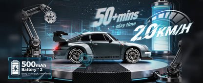 1:24 Scale 4WD RC Drift Car – 2.4GHz High-Speed 20KM/H Racing Car with LED Lights